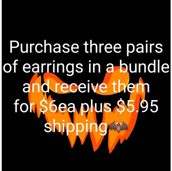 NEW Swords Silver Metal Fish Hooks Dangling Earrings Goth - Picture 3 of 4